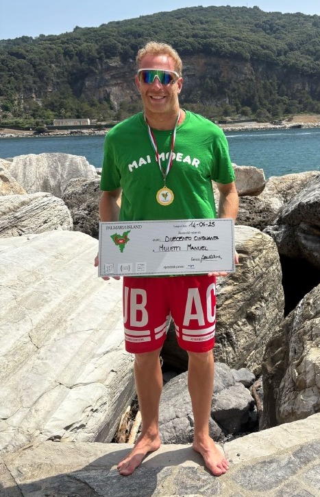 Crema News - Nuoto - Manuel Muletti trionfa a Porto Venere