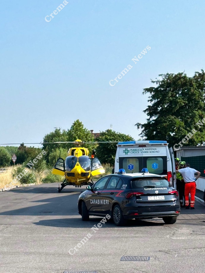 Crema News - Soncino - Operaio ustionato