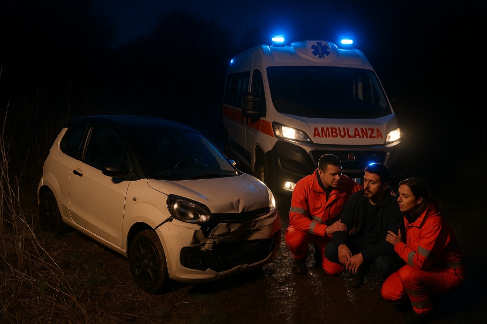 Crema News - Agnadello - incidente con la microcar