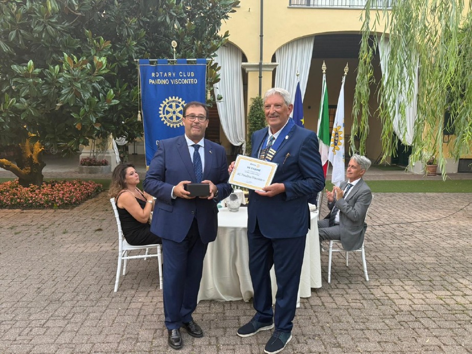 Crema News - Rotary - Passaggio consegne