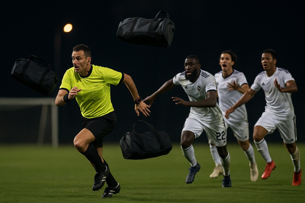 Crema News - Camisano - Caccia all'arbitro