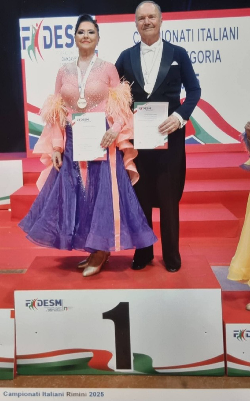 Crema News - Capralba - Giovanni e Federica campioni italiani di ballo