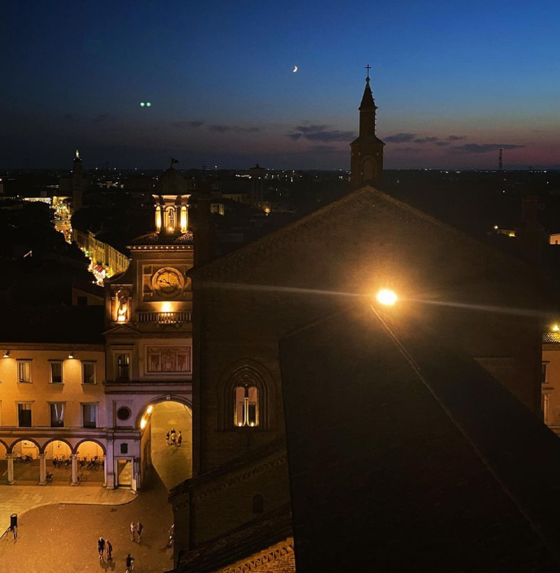 Crema News - Crema - Campanile di notte