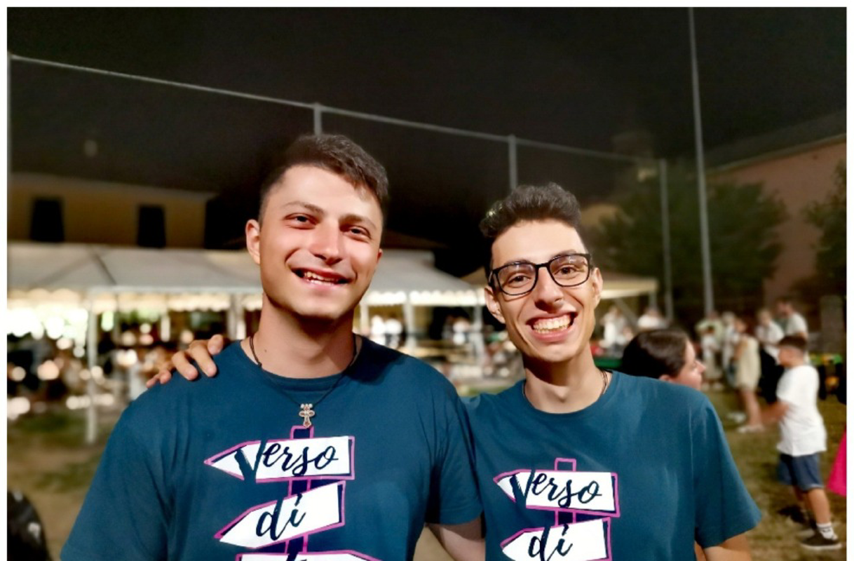 Crema News - Pieranica - Il saluto a due seminaristi
