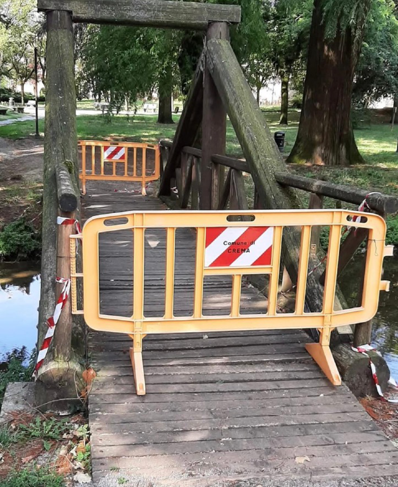 Crema News - Crema - Chiuso il ponte dell'amore