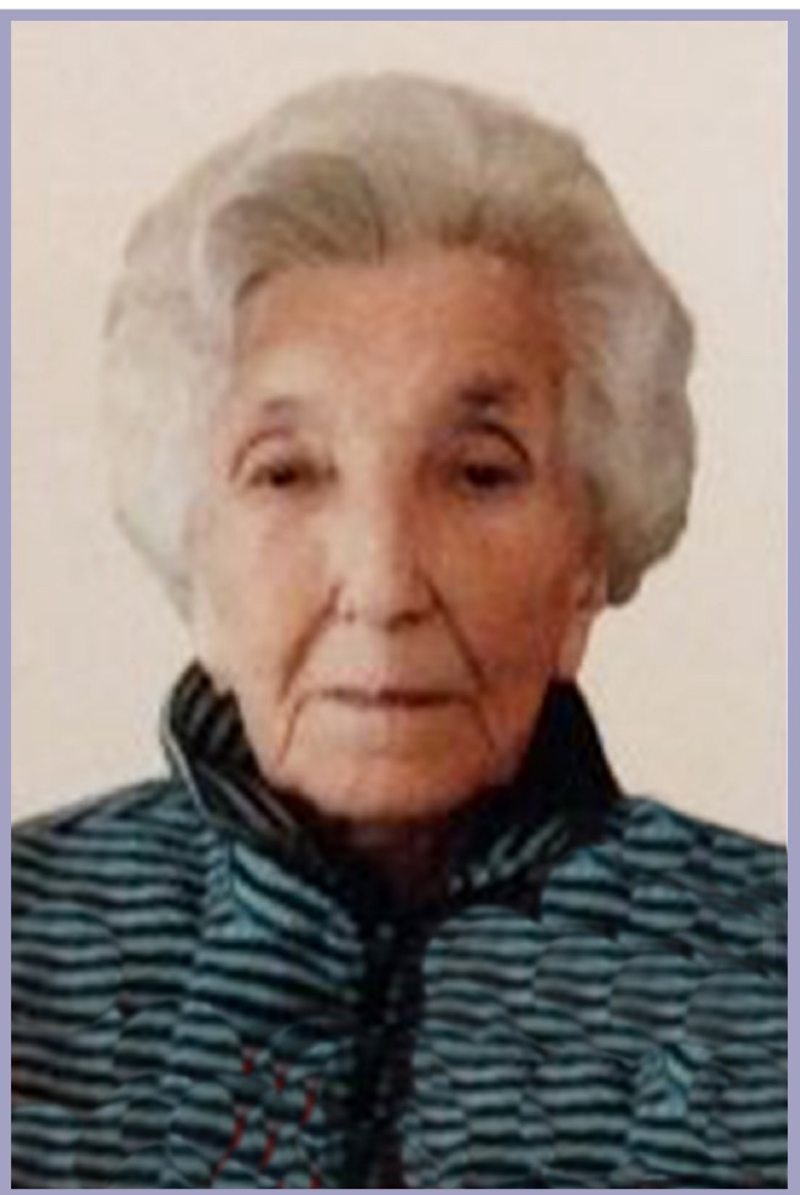 Necrologio di Agostina Falchi
ved. Simonetta
di anni 96 - Crema News: i necrologi del giorno