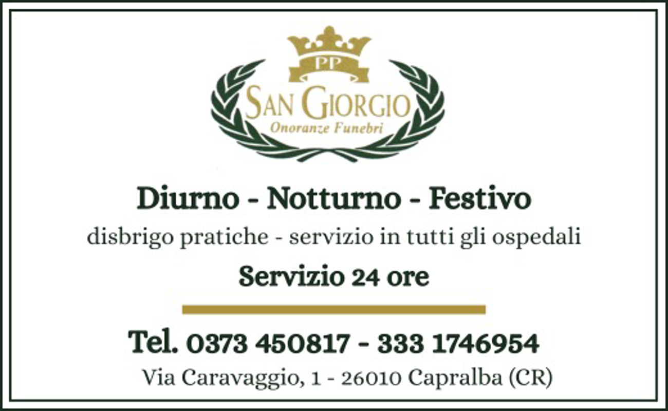 Ag. funebre San Giorgio