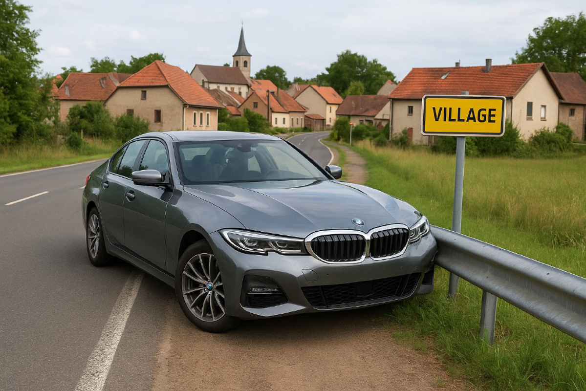 Crema News - Dovera - Bmw contro guardrail
