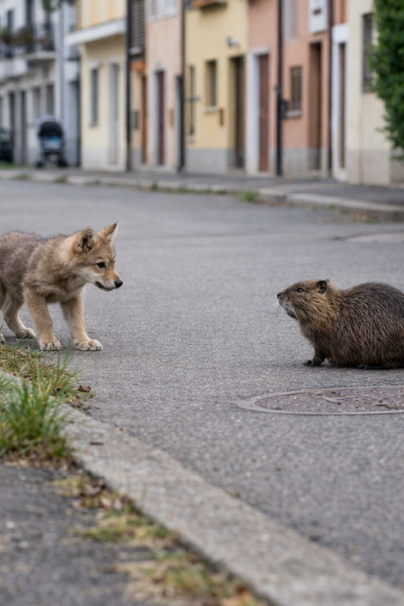 Dal territorio - Ancora lupi, stavolta in paese
