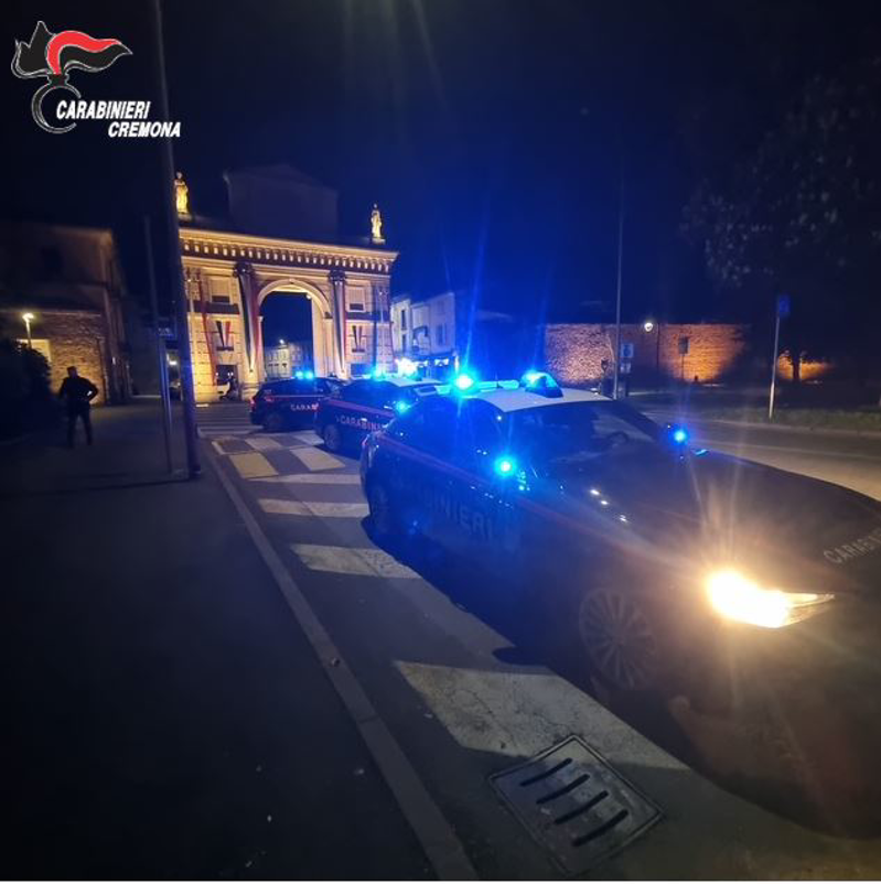 Crema- Ubriachi alla guida e ai giardini