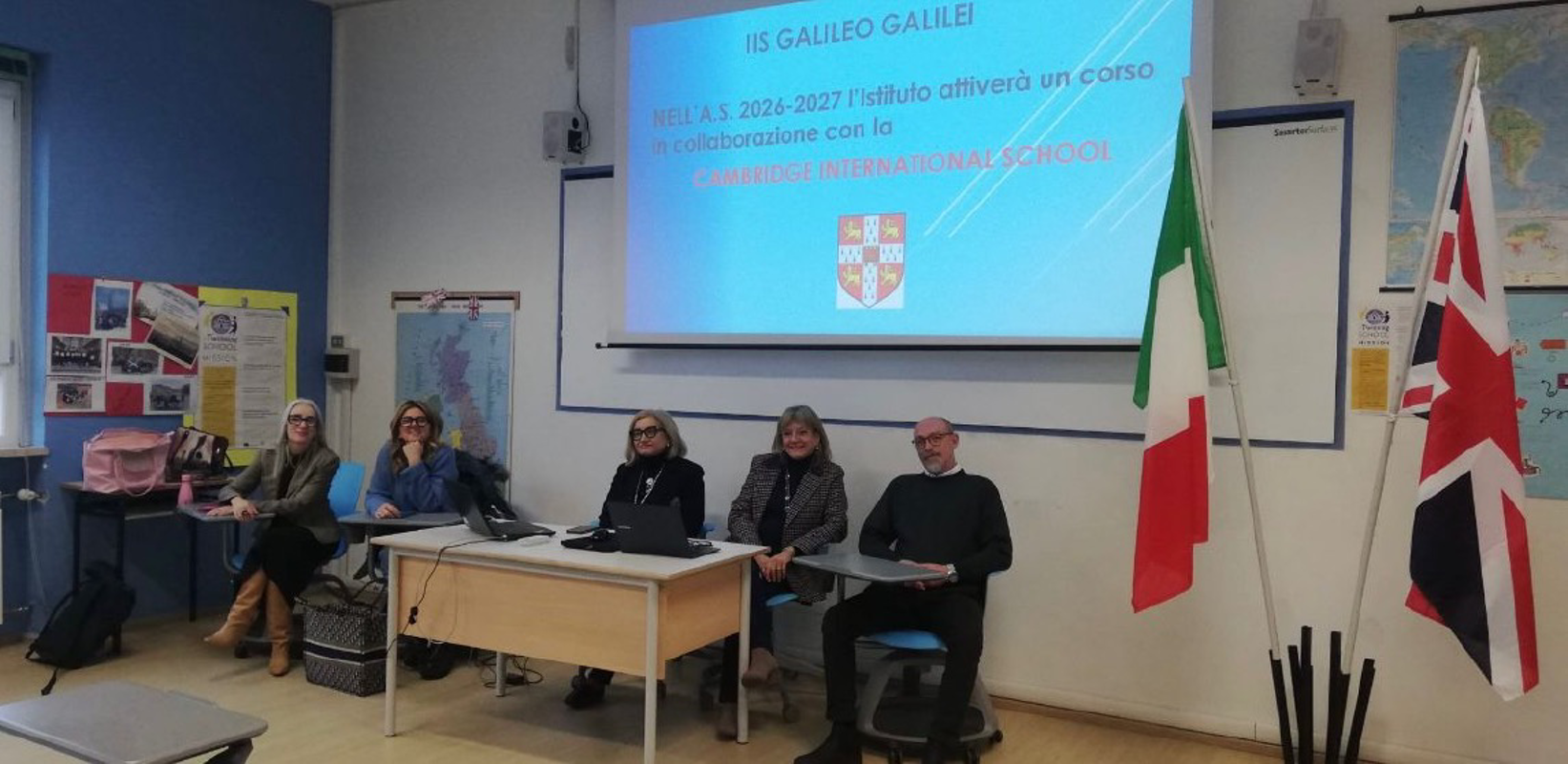 Crema - Galilei partner della Cambridge university