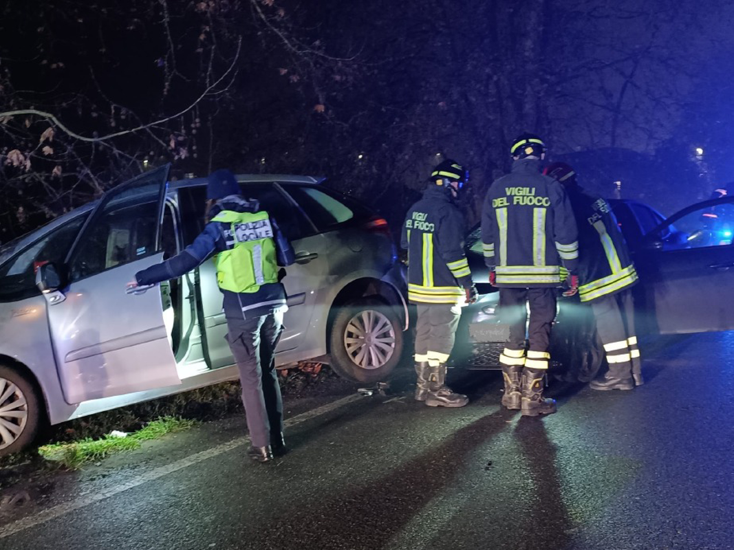 Crema - Tamponamento in via Milano