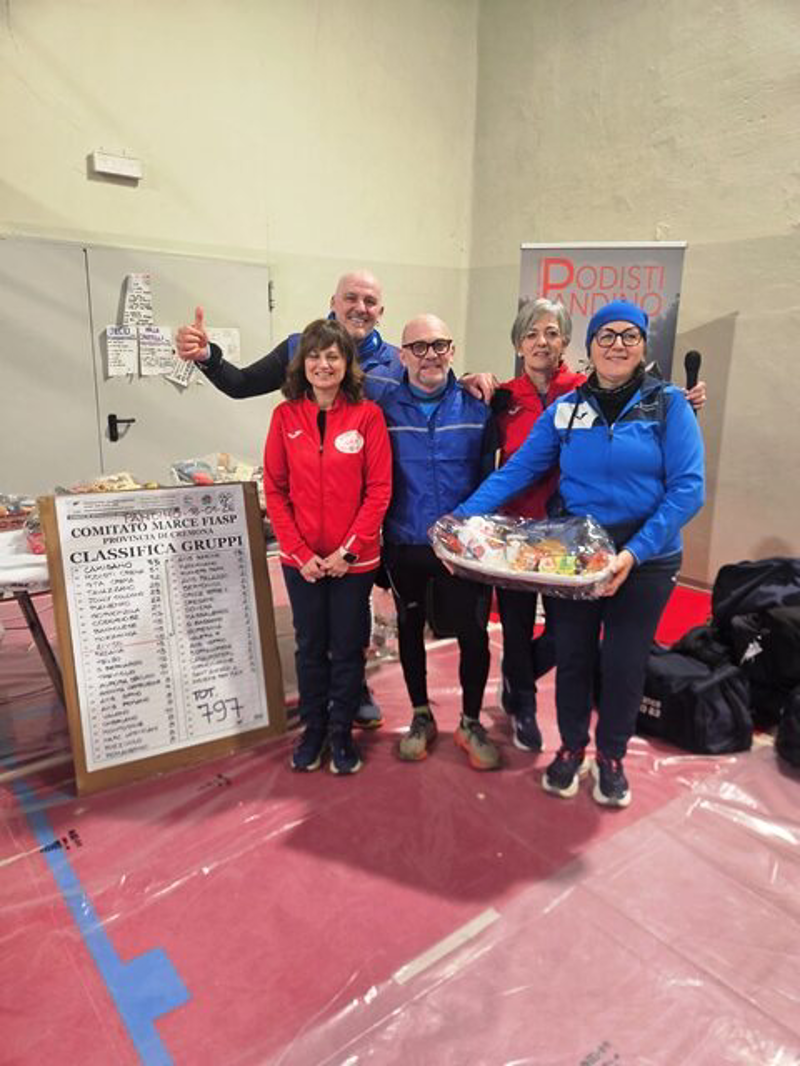Podismo — Quasi 800 podisti a Pandino 