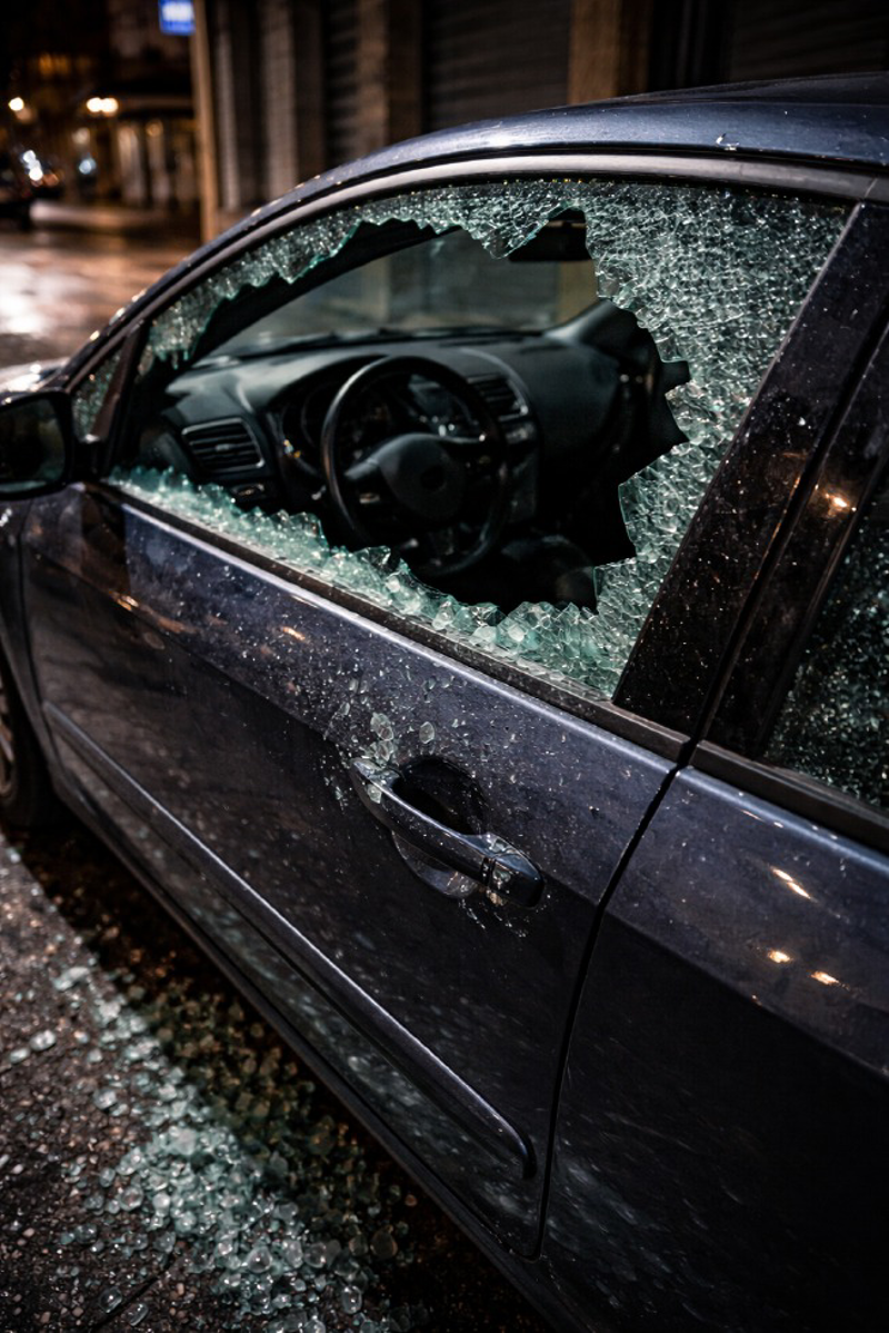 Dal territorio - Auto vandalizzate 