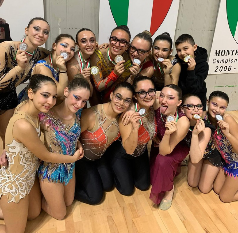 Twirling - Titoli nazionali e podi 