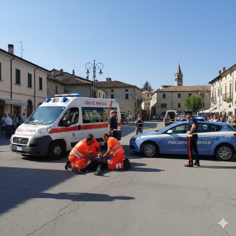 Spino d'Adda - Ragazza investita 