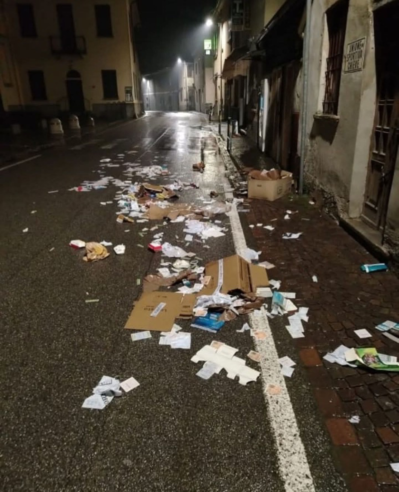 Chieve - Vandali sotto le telecamere