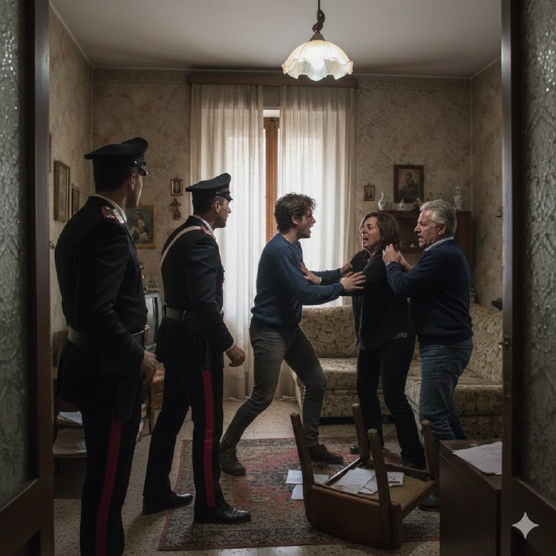 Soncino - Ferisce il padre, arrestato