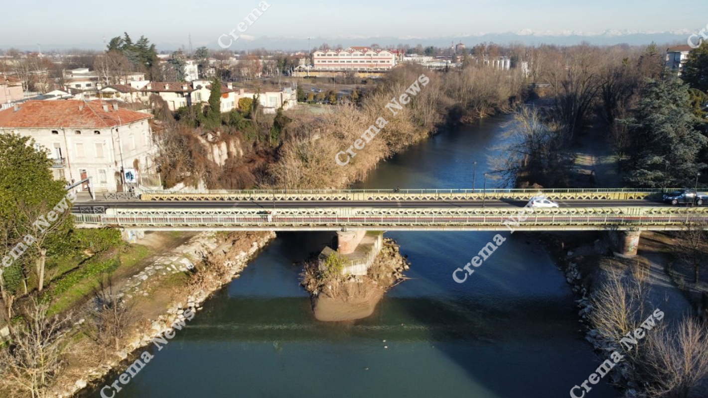 Crema - Il ponte slitta