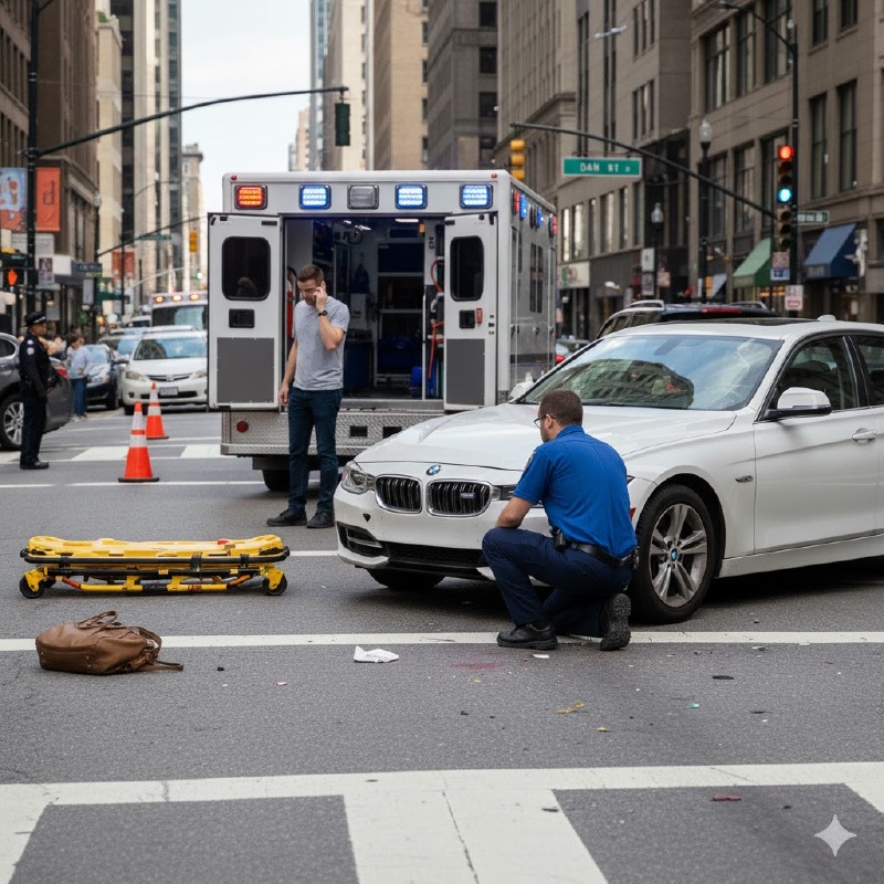 Crema - Donna investita