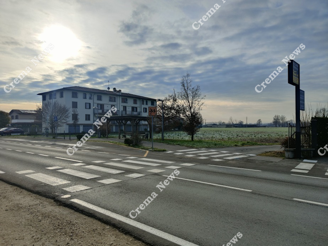 Cremosano - Passaggio pedonale in luce