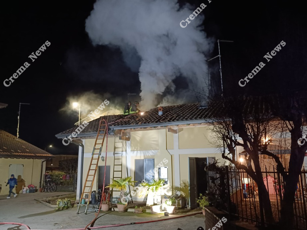 Romanengo - Casa in fiamme, una vittima