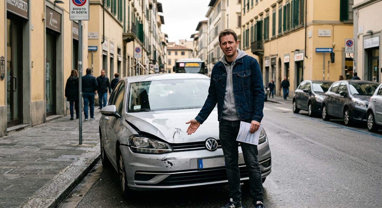 Dal territorio - Danneggia un auto e scappa
