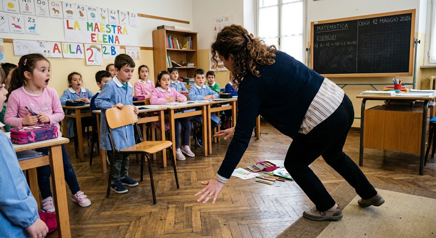 Ricengo - infortunio per una maestra