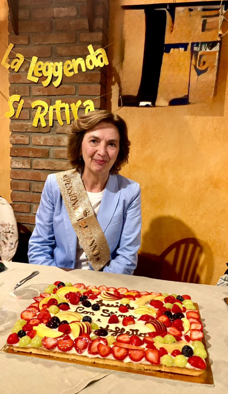 Quintano - Luisa Pavesi va in pensione