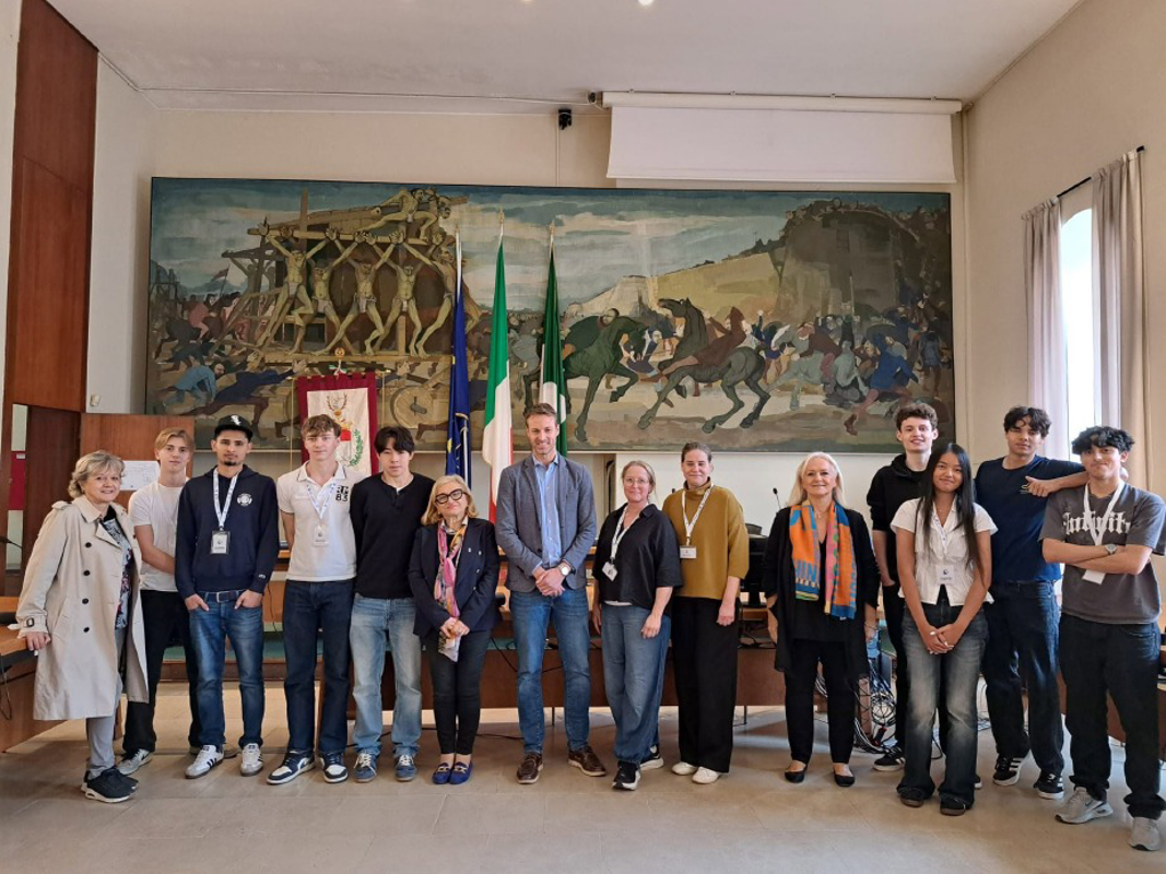 Crema - Studenti svedesi al Galilei