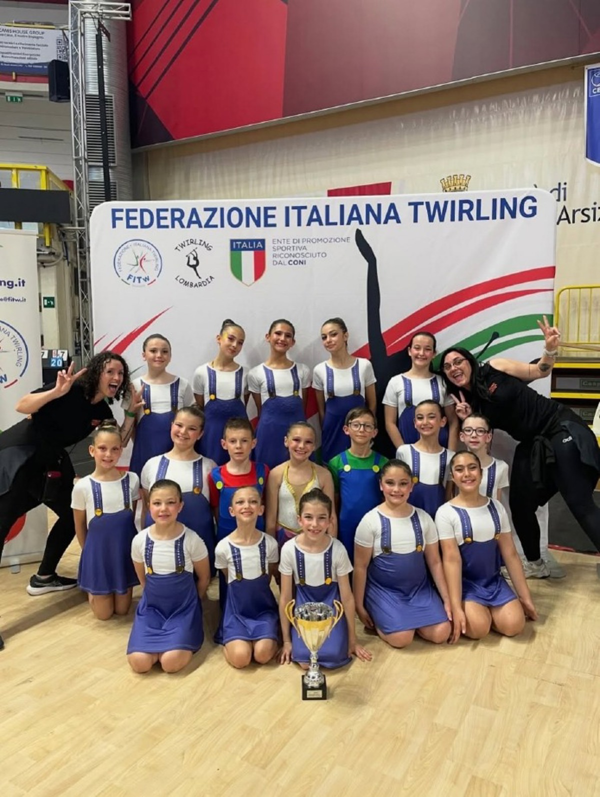 Rivolta d'Adda - Twirling nella top ten italiana  