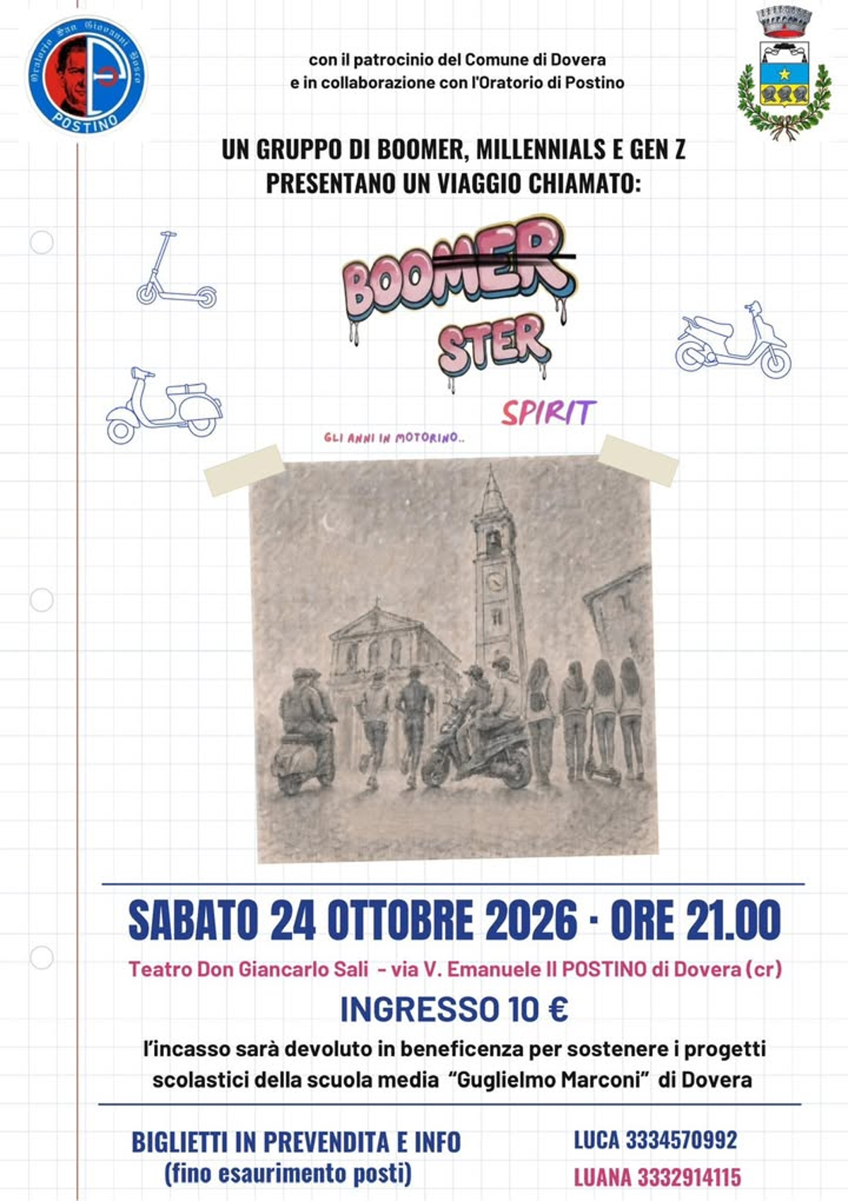 Teatro, funghi, libri e divertimento