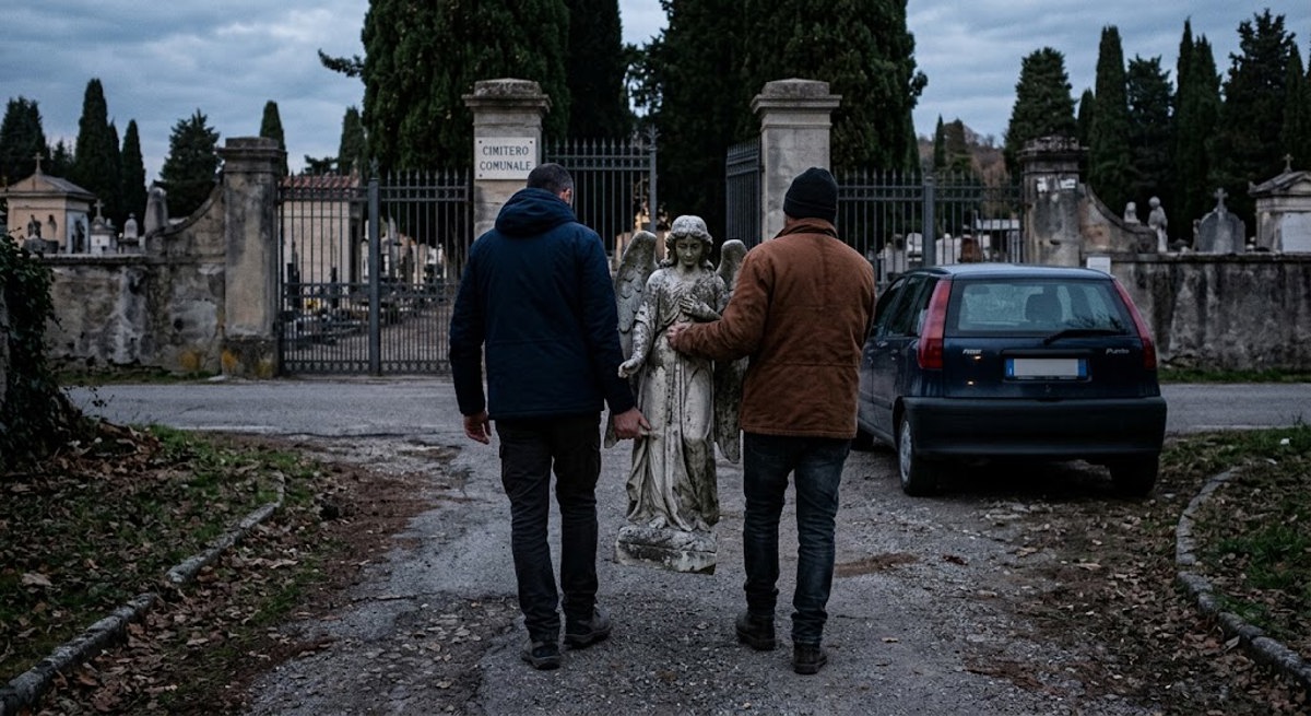 Gombito - Presi i ladri del cimitero