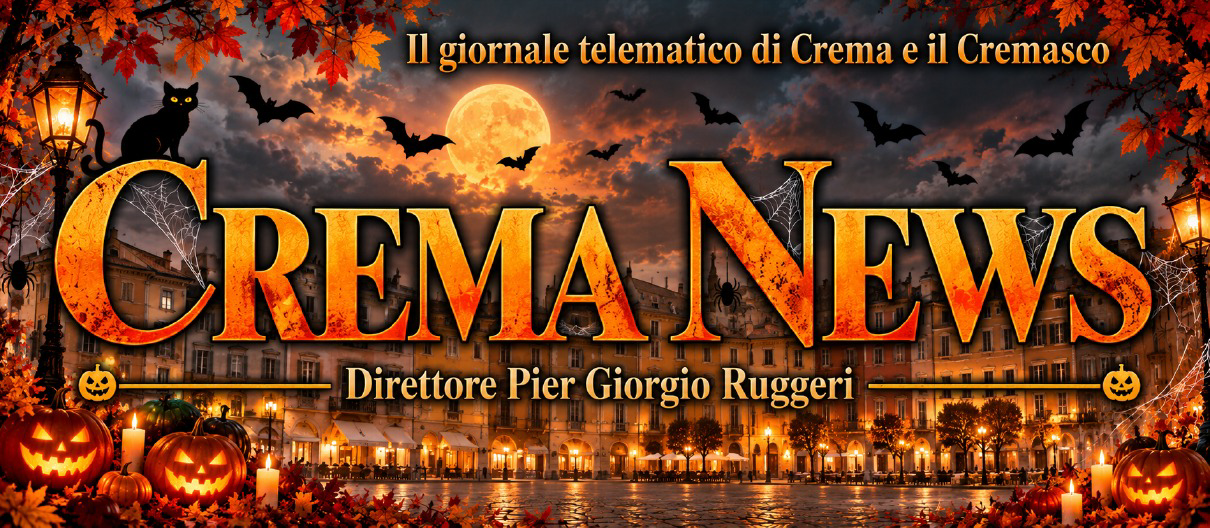 Logo di Crema News - notizie da Crema e Cremasco. Logo Halloween