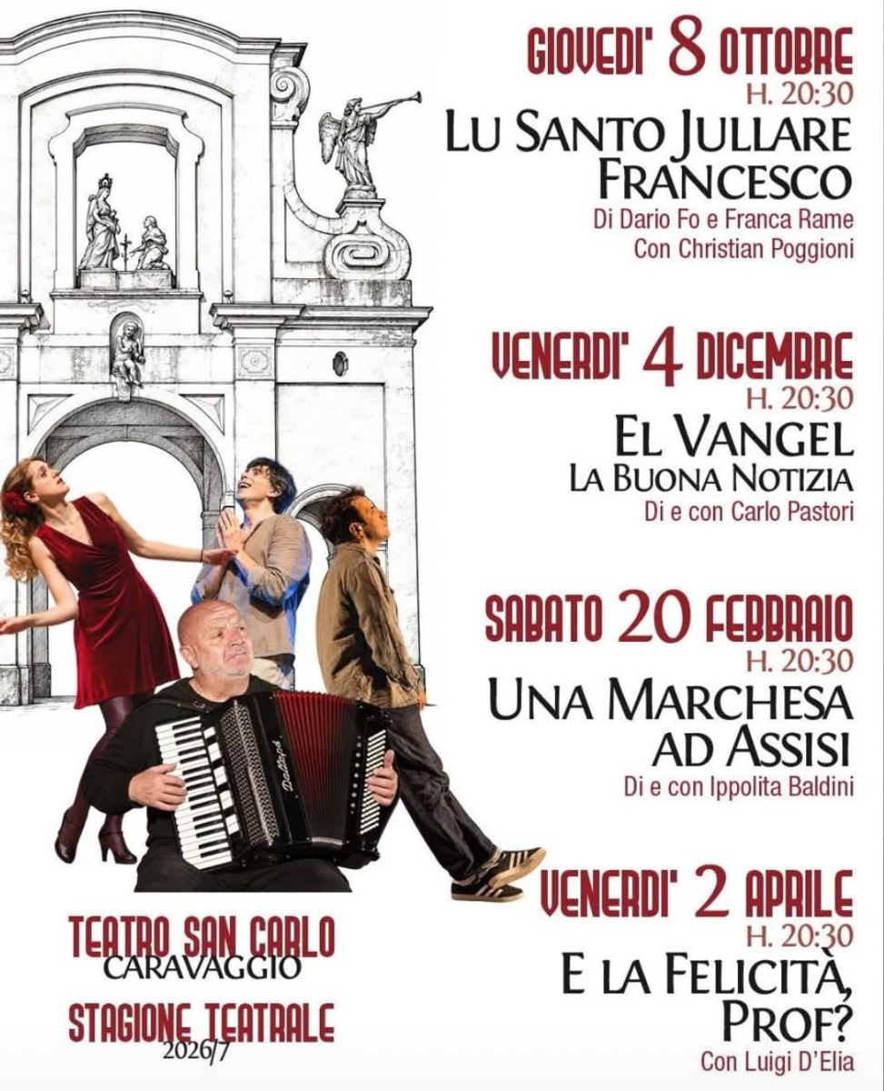 Cosa c'è da vedere oggi e domani