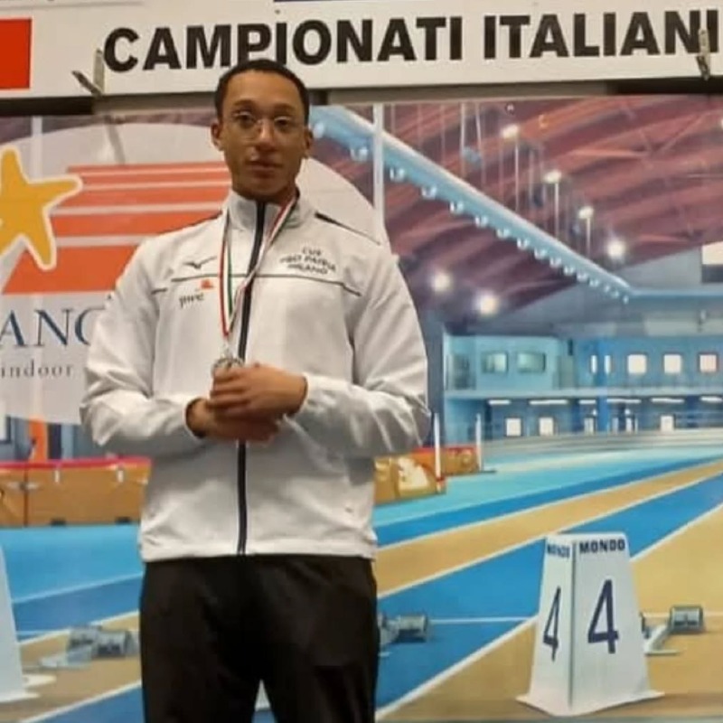 Atletica - Francesco Crotti secondo agli assoluti juniores