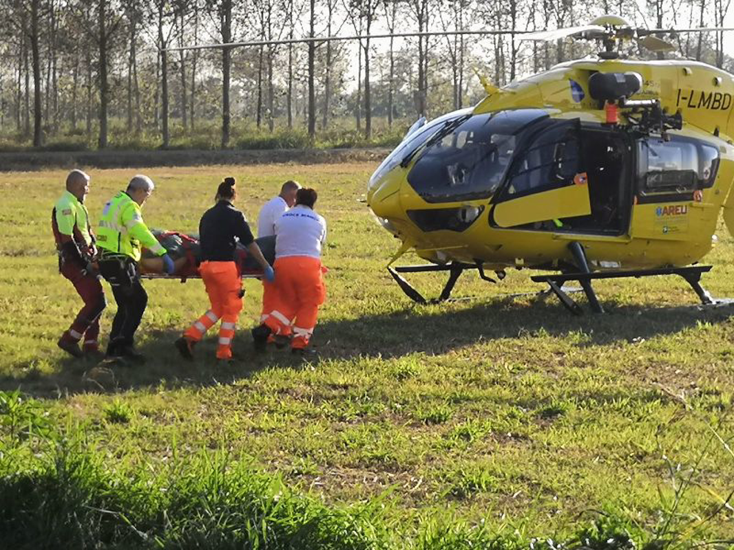 Credera - Centauro svizzero ferito