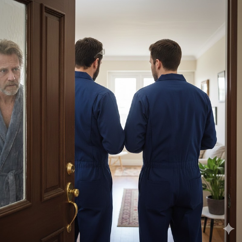 Capralba - Falsi operai