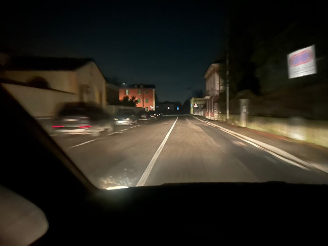 Agnadello - Piazza e due vie al buio