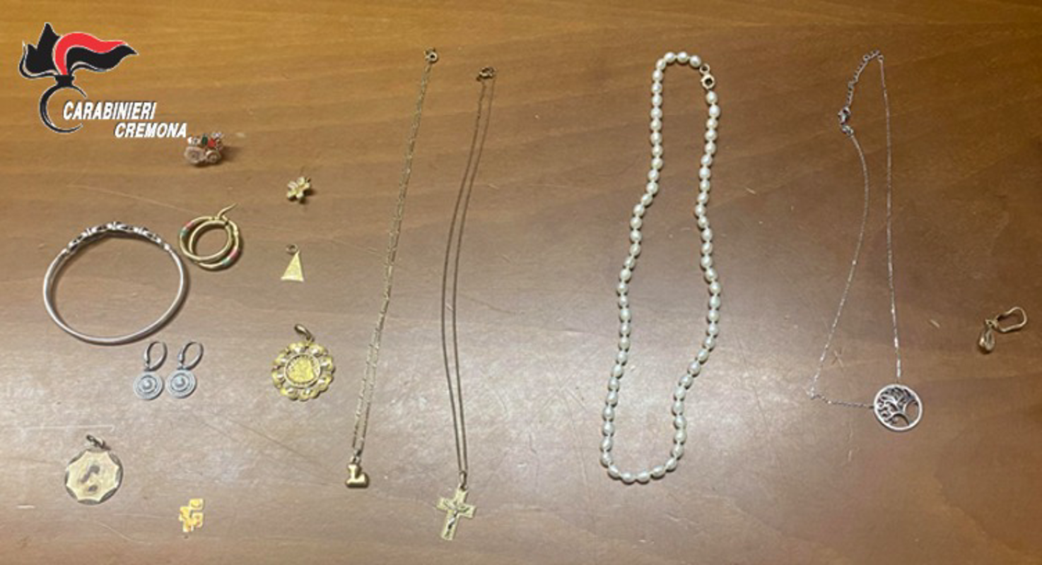 Montodine - Recuperata refurtiva per 80mila euro