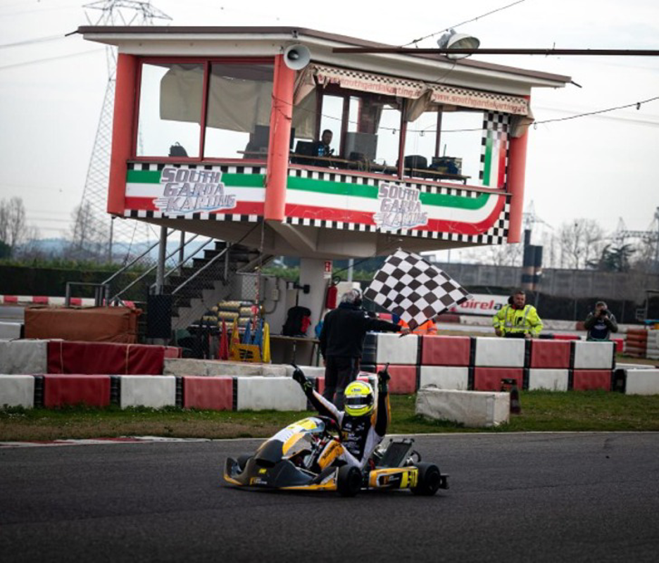 Motori - Andrea Sorbello al mondiale di go kart