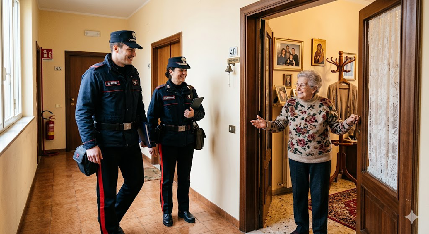 Madignano - Finti carabinieri derubano anziana