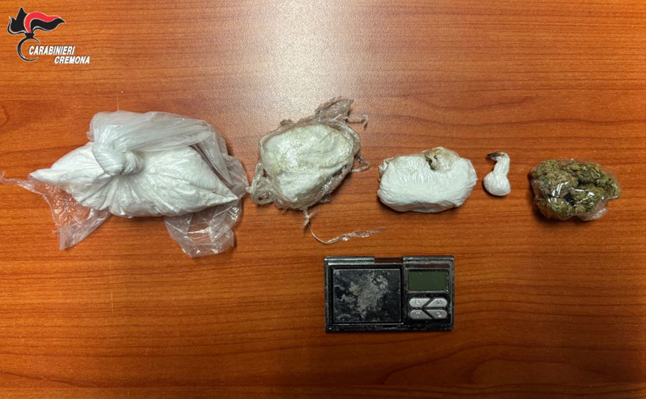 Crema - Spacciatore arrestato 