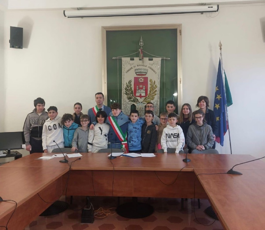 Bagnolo e Chieve - Nuovo sindaco baby