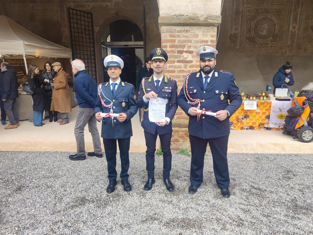 Pandino - Encomio per i vigili