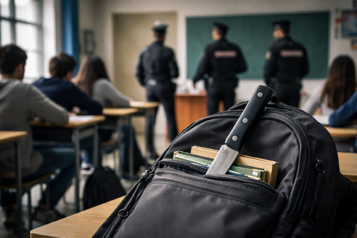 Dal territorio - A scuola col coltello