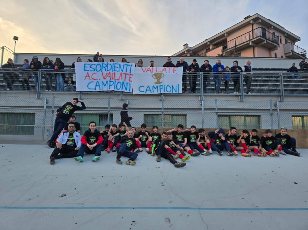 Calcio - Vailate Esordienti vince campionato Csi