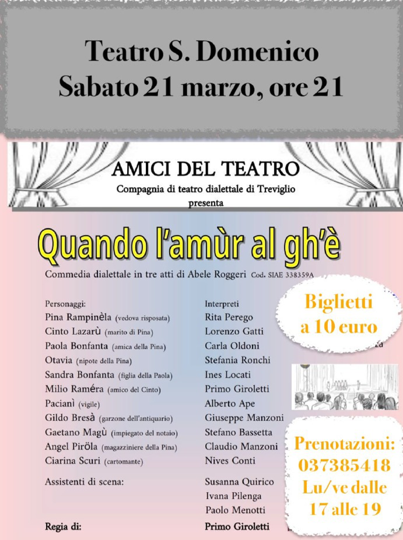 A teatro con il dialetto