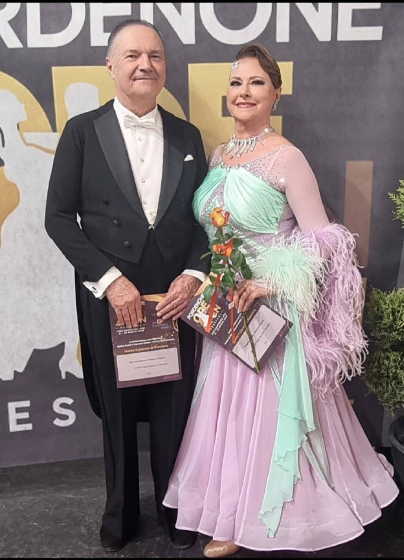 Capralba - I coniugi Boccú secondi a Pordenone