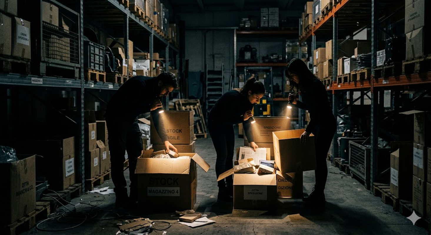 Castelleone - Rubano cosmetici, presi